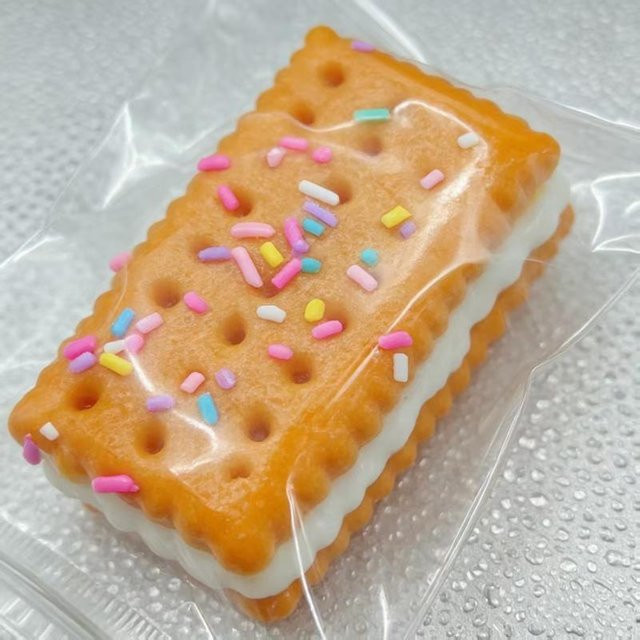 Cookie Sticky Taba Knet-Fidget-Spielzeug, kaffeebraun - Bild 1