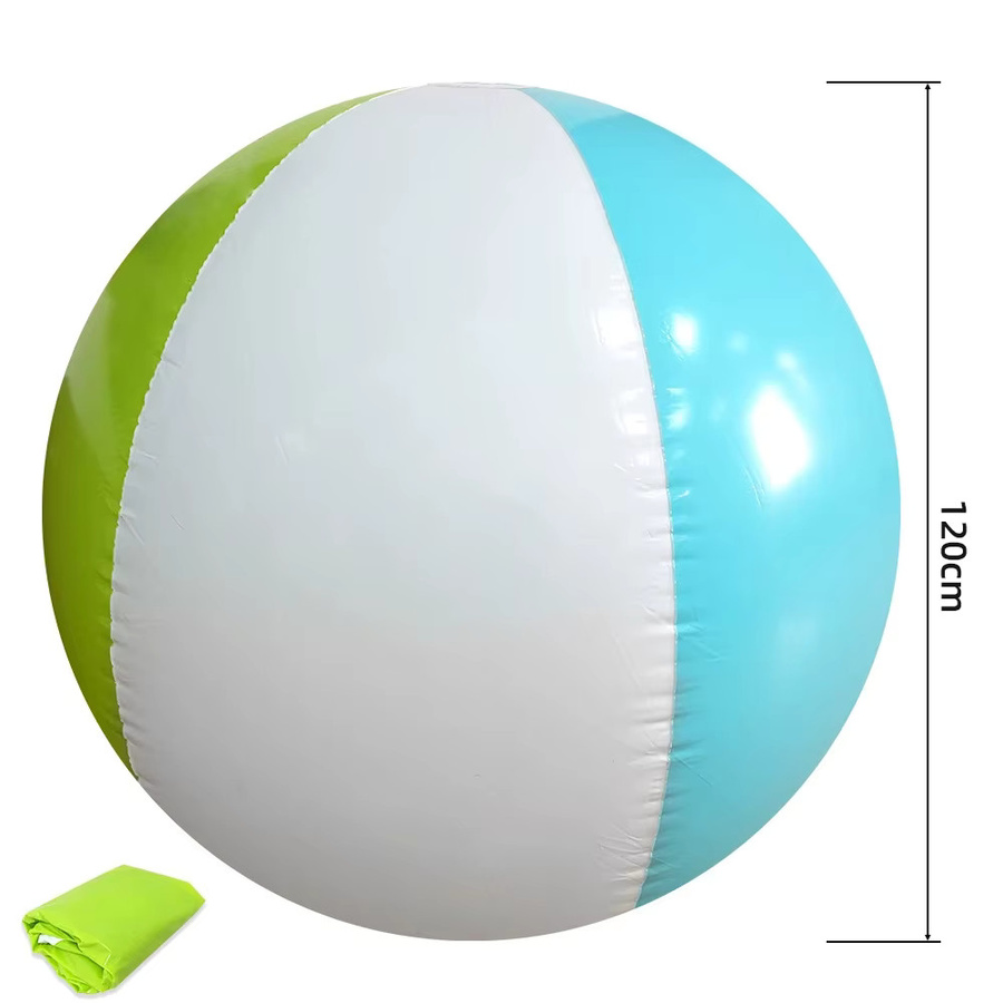 Wonflex Rasenball, aufblasbares Outdoor-Spielzeug, PVC, bunt/mehrfarbig - Bild 2