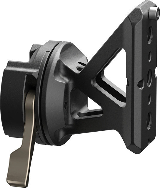 Tilta NATO Extension Handle Left Side mit Holzgriff in Schwarz und Braun - Bild 1
