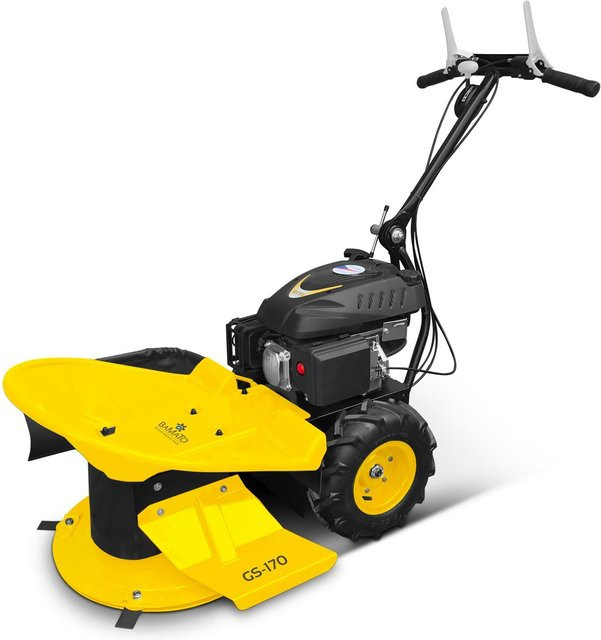 BAMATO Hochgrasschneider Kreiselmäher GS-170 mit RATO Motor, Schnittbreite: 58 cm, gelb - Bild 1