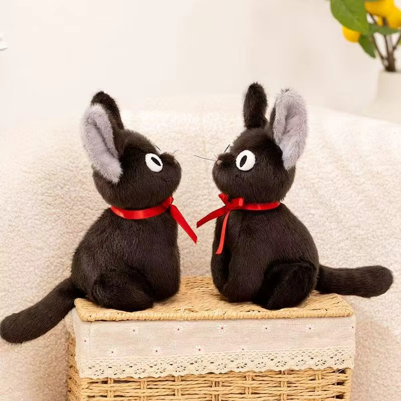 benchuang toy Hexe kleine schwarze Katze, Plüschtier, Schwarz - Bild 3
