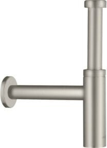 Hansgrohe Designsiphon Flowstar S G 1 1/4 in Edelstahl-Optik Silber - Bild 1
