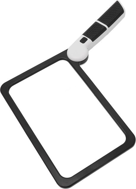 Handlupe 5x, mit LED-Beleuchtung, Schwarz - Bild 1