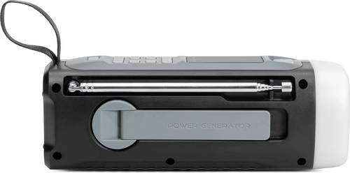 TechniSat Viola Kurbelradio in Schwarz mit Solar, Bluetooth, UKW und 4500 mAh Akku - Bild 2