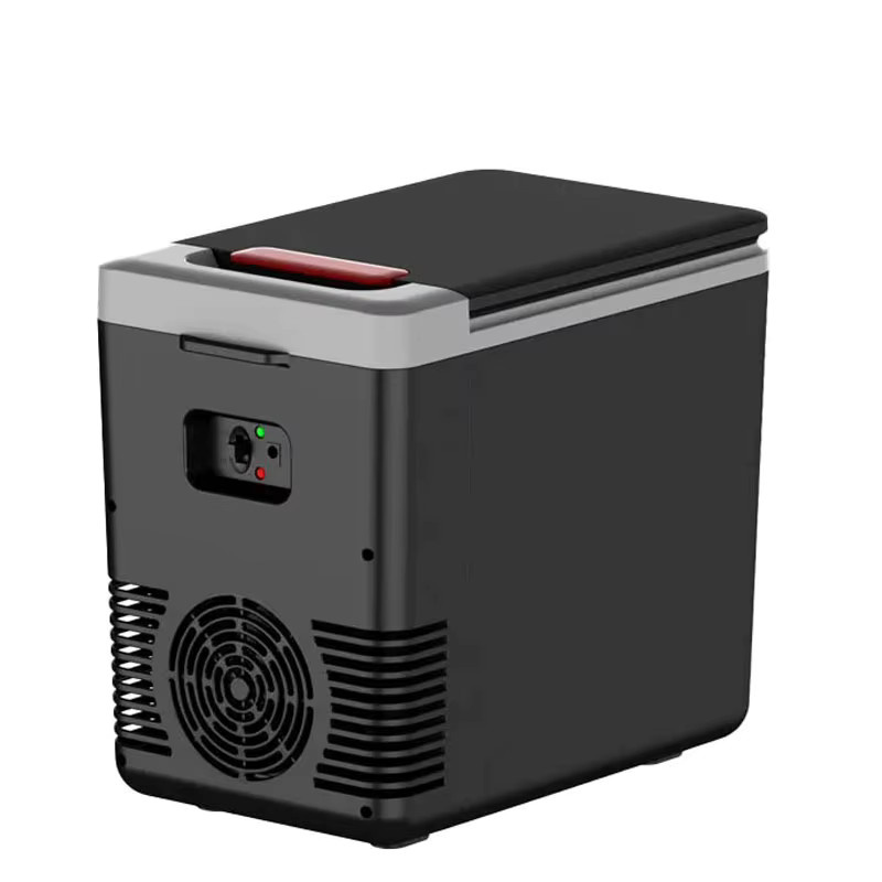 BALASHOV Mini-Kühlschrank 10L mit Kühl- und Wärmefunktion, Tragbare elektrische Eisbox für Auto und Zuhause, Schwarz - Bild 7