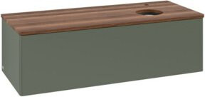 V&B Antao Waschtischunterschrank mit Beleuchtung, Farbe: Grau, B/T/H: 120 x 50 x 50 cm - Bild 1