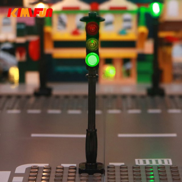 LEGO City LED-Straßenverkehrssignal-Licht, Zubehör - Bild 1