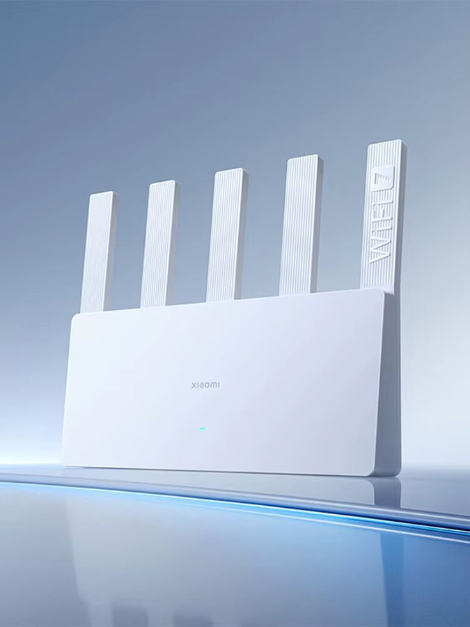 Xiaomi Router BE5000 WiFi 7 Dual-Band mit 512 MB Speicher in Weiß - Bild 2