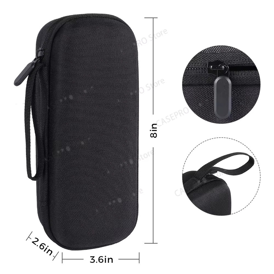 Harte EVA Schutzhülle für Xiaomi Mi Air Pump 1S in Schwarz - Bild 2