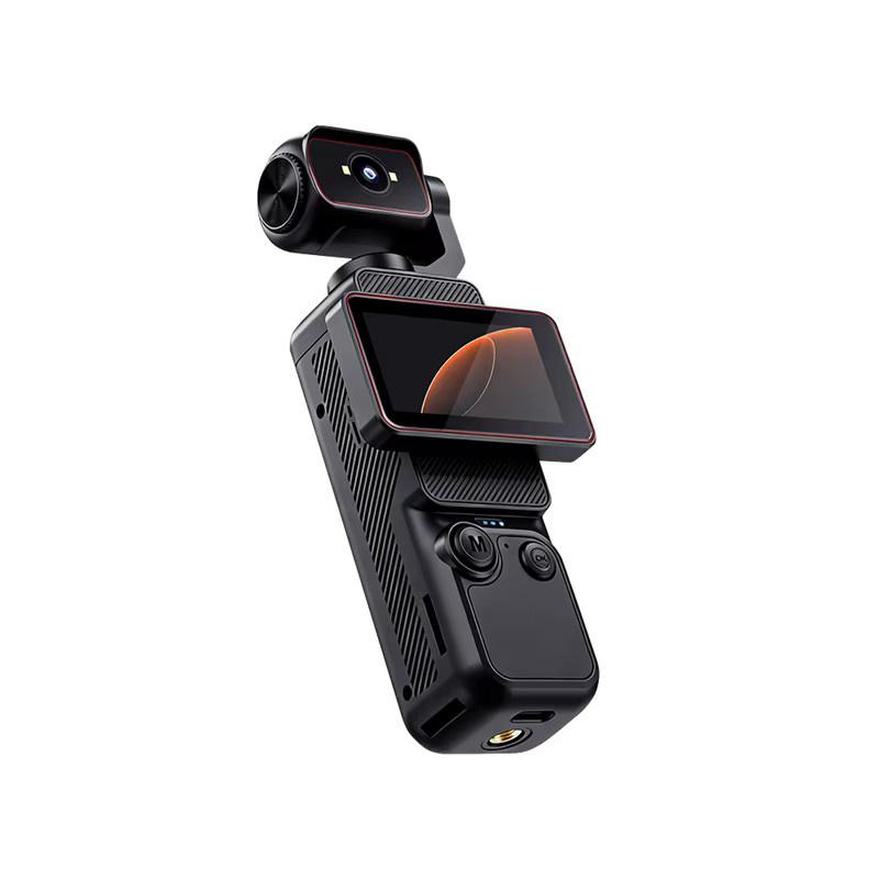 Lenovo 4K Handheld-Taschenkamera in Schwarz mit HD-Drehbildschirm, Bildstabilisierung und WLAN-Übertragung - Bild 6