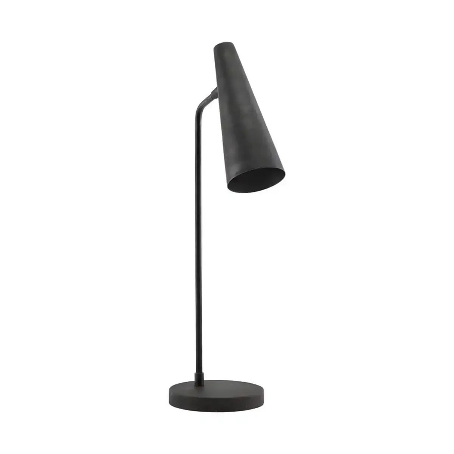 House Doctor Tischlampe Precise in Schwarz aus Metall, Höhe: 52 cm - Bild 1