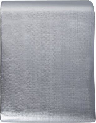 VEVOR Abdeckplane aus PE-Gewebe wasserdicht und UV-beständig, B/T: 487,7 x 609,6 cm, Braun/Silber - Bild 1
