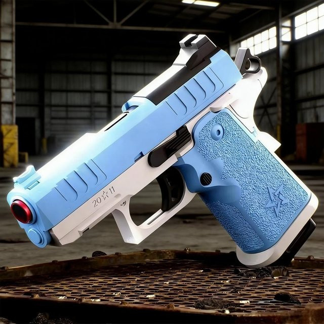 CTMA Mini Blowback Spielzeugpistole, mit Hülsenauswurf, Dauerfeuer, Leerlauf-Funktion - Bild 1