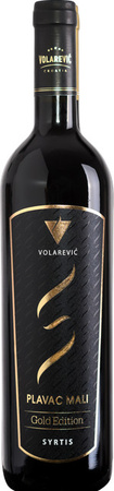 Volarević Rotwein Plavac Mali Syrtis Gold Edition 2021, Kroatien, 0,75 l