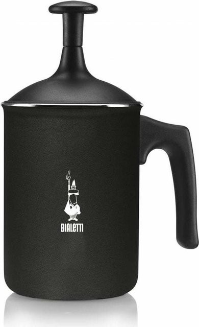 Bialetti Milchaufschäumer Tuttocrema in Schwarz, 330 ml - Bild 1