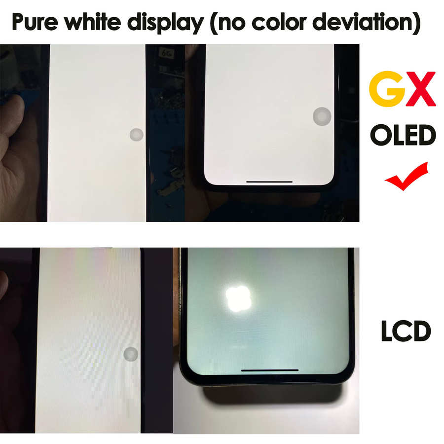 BINYEAE GX OLED Display Ersatz für iPhone 11 Pro Max in Schwarz inklusive Montage Reparatur Kit - Bild 6