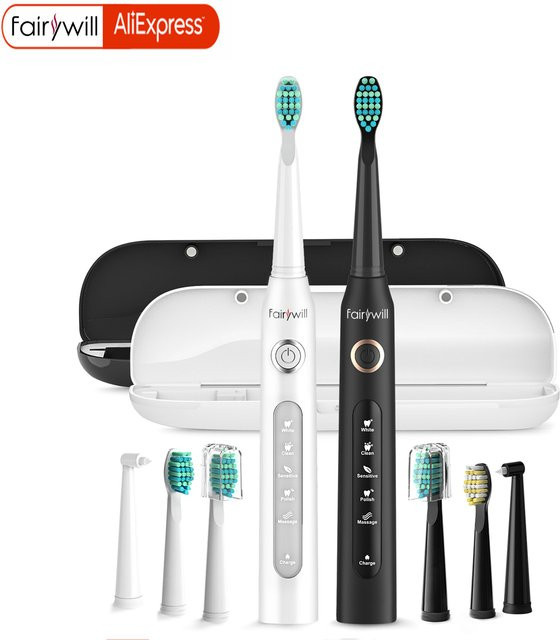 Fairywill Sonic Elektrische Zahnbürste FW-D7 Set, Unisex - Bild 1