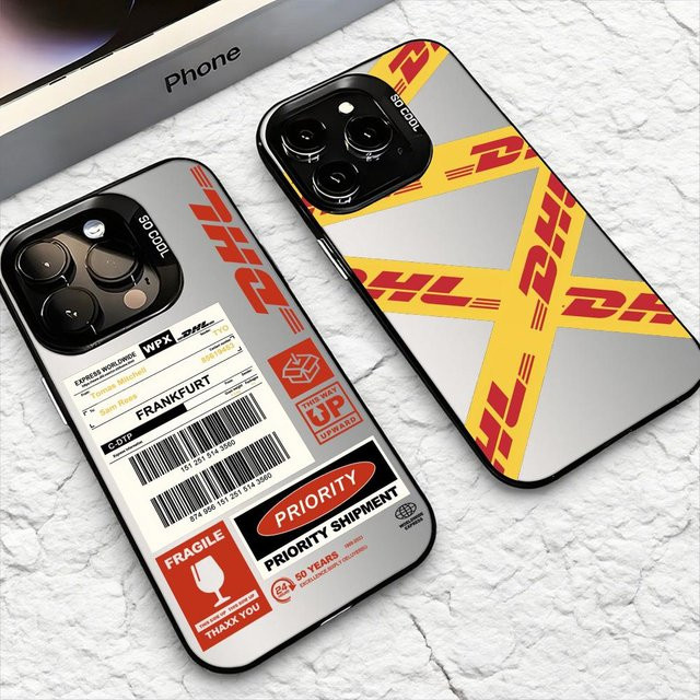 Stoßfeste iPhone Schutzhülle mit mattem Laser Aurora Design in Multicolour und Pink für iPhone 17 16 15 14 13 12 11 Pro Max Air - Bild 1