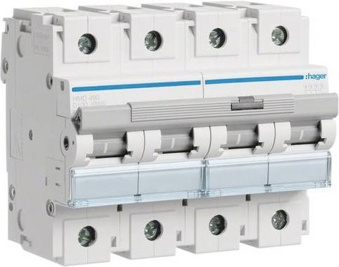 Hager HMD490 Leitungsschutzschalter 4polig 100A 415V - Bild 1