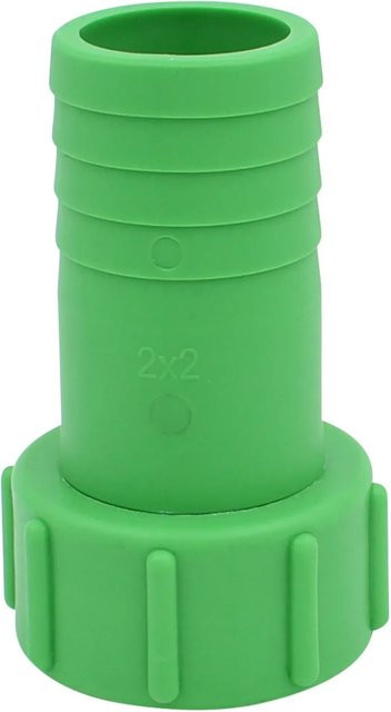 IBC Adapter S60x6 IG auf 2 Zoll Schlauchtülle mit Verdrehschutz - Bild 1