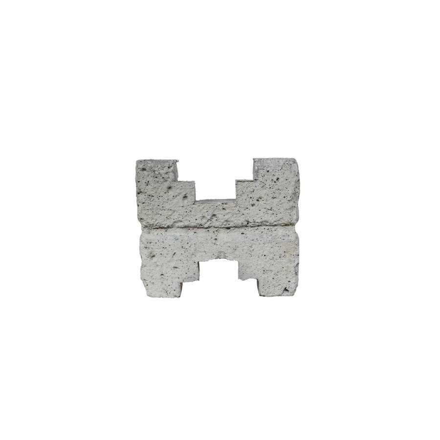 Beckers Betonzaun Zwischenpfostenkappe Klassik-Stein in Betongrau, B/T/H: 10 x 6,5 x 18 cm - Bild 2