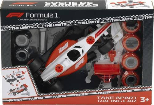 Theo Klein Formula 1 Rennwagen mit Schraubsystem als Spielfahrzeug im Maßstab 1:24
