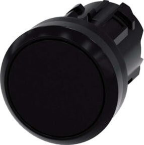 Siemens Indus.Sector Drucktaster rund schwarz 22mm 3SU1000-0AB10-0AA0 - Bild 1