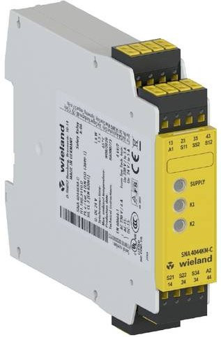 Wieland Electric SNA4044KM-C Basisgerät AC/DC 24V 50-60Hz in Grau - Bild 1