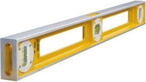 Stabila Wasserwaage Type 83 S aus Aluminium in Gelb, Länge: 60 cm - Bild 1