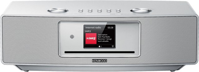 Kenwood CR-ST700SCD Internetradio mit DAB+ und CD-Player in Silber - Bild 1
