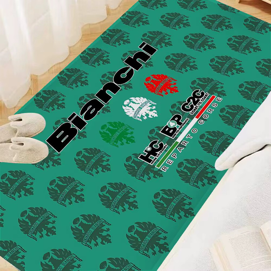 Bianchi Bodenteppich im nordischen Stil mit Grafik-Design, grün, rechteckig, Breite: 60 cm, Tiefe: 60 cm - Bild 3