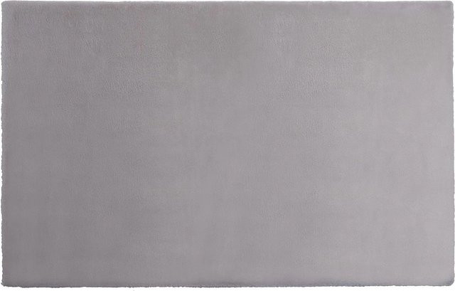 Vente-unique Wohnzimmerteppich Bunny Shaggy in Grau aus Kunstfell B: 290 cm x T: 200 cm x H: 3,5 cm - Bild 1