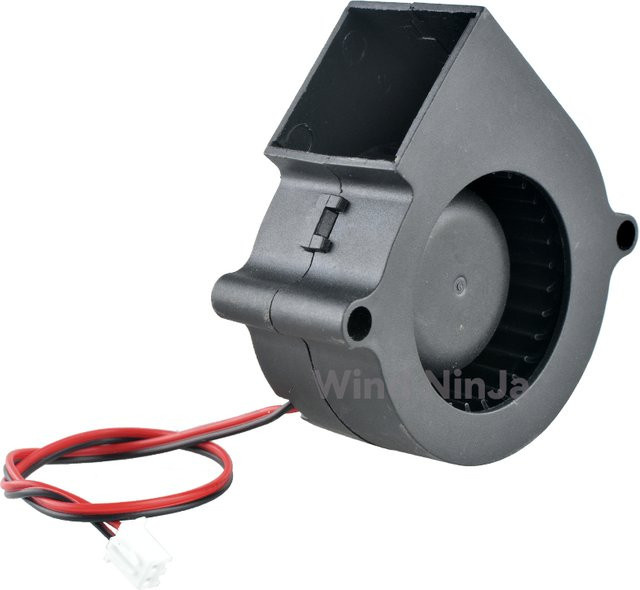 ANCHAOPU Zentrifugalventilator SF6028SM Kühllüfter DC12V Schwarz B/T/H: 60 x 60 x 28 mm - Bild 1