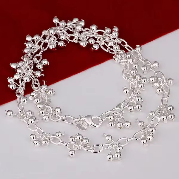 Hot Charms Halskette, 925 Silber, Perle, Damen - Bild 2