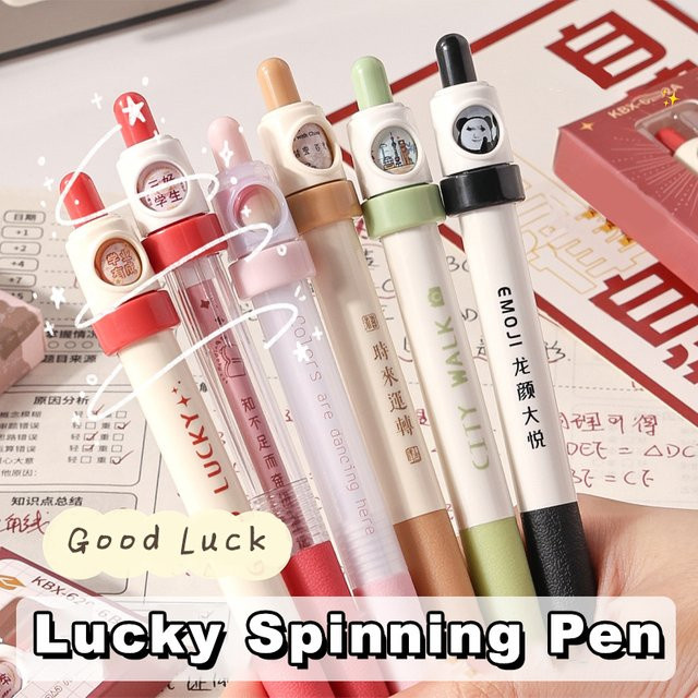 Dekompression-Rotationsstift mit Doppelperlen-Design in Schwarz - Bild 1
