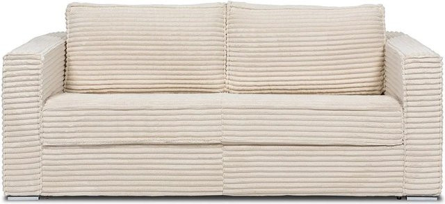 Schlafsofa Loreto Vente-unique Beige Breite: 215 cm - Bild 1
