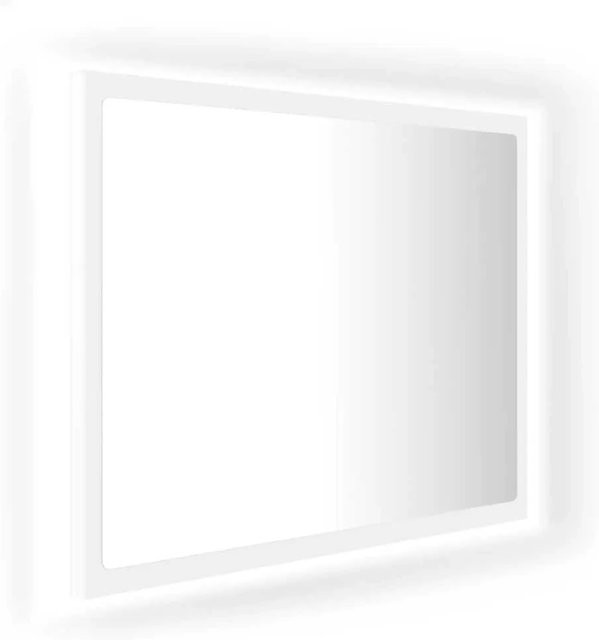 vidaXL LED-Badspiegel Weiß Modern Rechteckig B/T/H: 60 x 8,5 x 37 cm - Bild 1