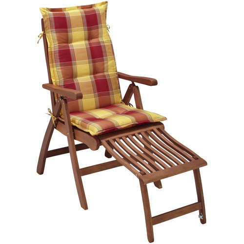 MERXX Relaxsessel Maraca aus Holz, 2-teiliges Set, beige - Bild 1