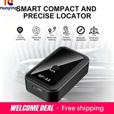 NUOYING GF22 Mini Auto-GPS-Tracker mit Magnet und Alarmfunktion in Schwarz - Bild 2
