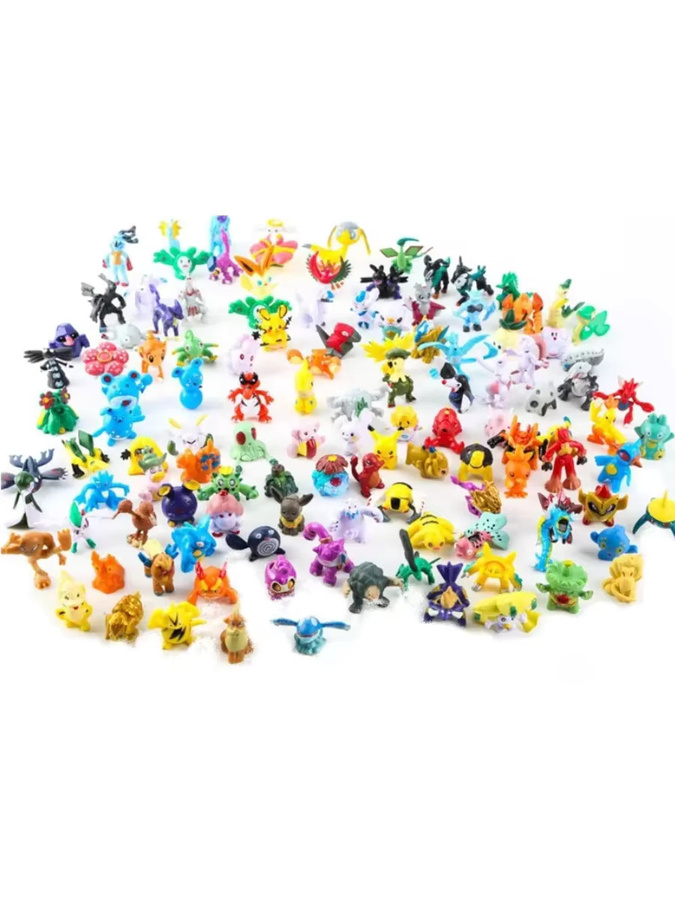 TAKARA TOMY Pokémon Pikachu Actionfigur, Miniatur-Modellpuppe, 24-144 Stück - Bild 2