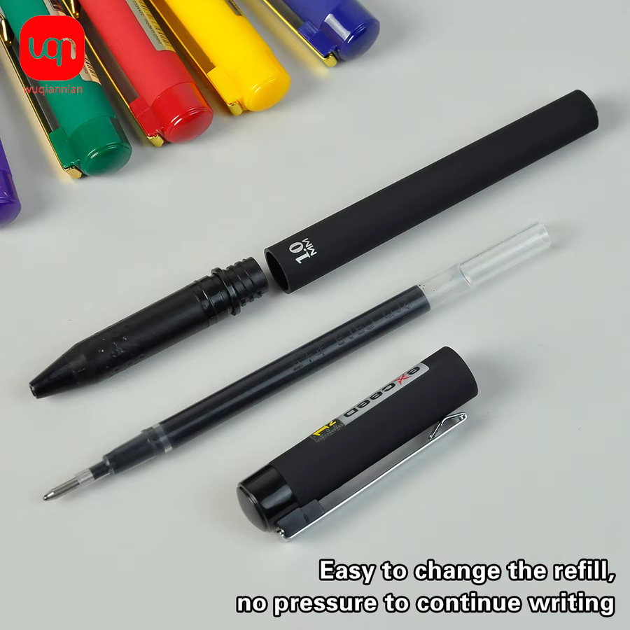 WQN Gelstifte Set mit 1,0 mm Spitze und mehrfarbiger Tinte für Schule und Büro, 4 oder 8 Stück - Bild 5