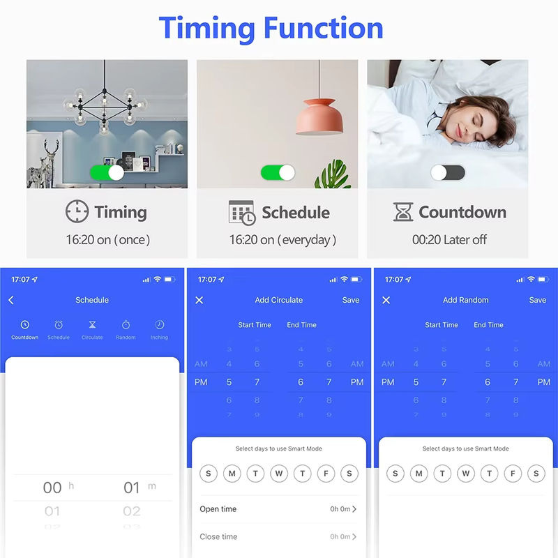 Tuya Smart Life WiFi und 433 MHz Lichtschalter Mini-Modul in Weiß für Alexa und Google Home - Bild 4