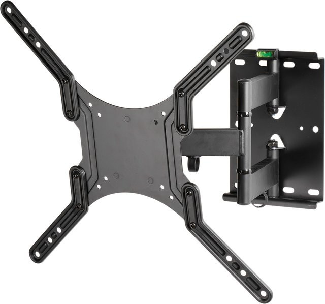 Vivanco TV-Wandhalterung WAP 410 in Schwarz für bis zu 55 Zoll mit VESA 100 x 100 mm - Bild 1