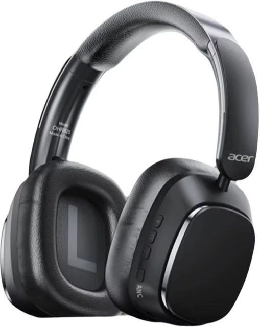 Acer ANC Bluetooth-Kopfhörer mit aktiver Geräuschunterdrückung, Surround-Sound und HD-Mikrofon, OHR525, Schwarz oder Beige - Bild 1