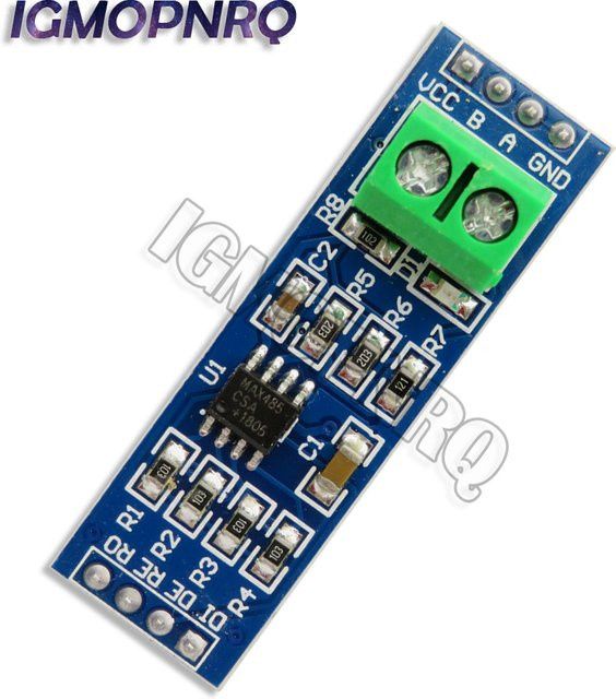 MAX485 TTL zu RS485 Konverter Modul in Blau für Arduino und Mikrocontroller MCU Entwicklung - Bild 1