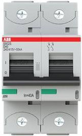 ABB S802S-D40 Leitungsschutzschalter 40A 400V Grau - Bild 1
