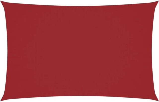 vidaXL Sonnensegel aus PU-beschichtetem Oxford-Gewebe, rechteckig, Rot, B x L: 2,5 x 5 m - Bild 1