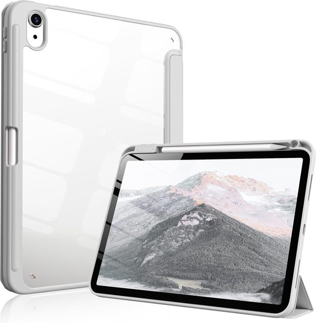 Apple Smart Cover für iPad 11. Generation (11 Zoll, 2025) und 10. Generation (10,9 Zoll, 2022), magnetische Flip Hülle, Grau - Bild 1