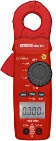 Benning Leckstromzange CM 9-1 Messbereich 0,010 mA bis 60 A AC mit 23 mm Zangenöffnung in Rot - Bild 1