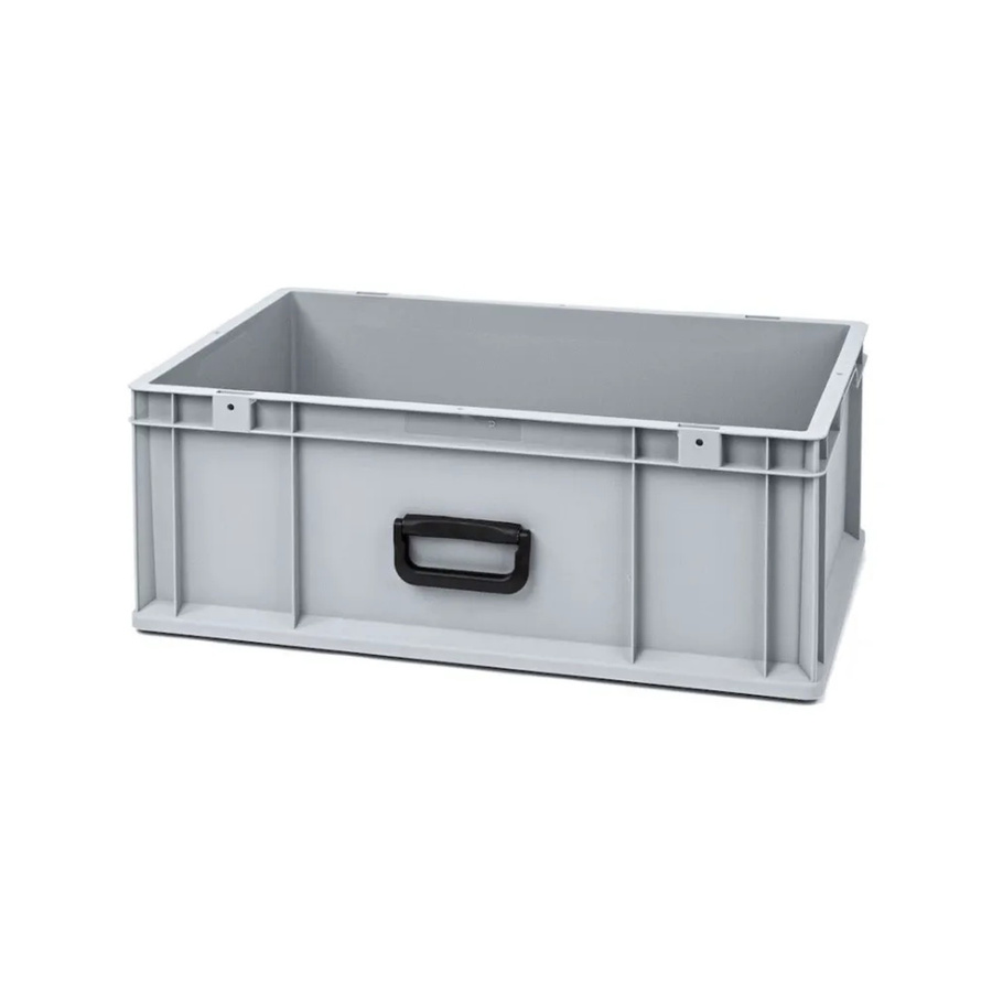 PROREGAL Eurobox Nextgen Portable Uno Transportbox Grau H x B x T: 22 x 40 x 60 cm, 44 Liter - Bild 2